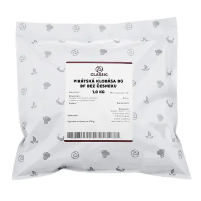 Classic line Směs kořenící - Pirátská klobása BG BF bez česneku 1Kg (2)