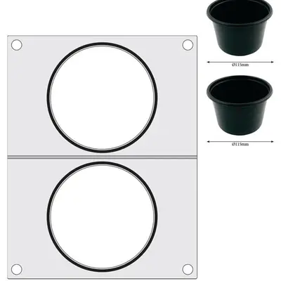 HENDI Matrice 2 polévkové misky pr. 115mm (3)