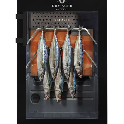 Dry Ager Lednice zrací DX 550 BPS Premium S (černá) LED SALT WALL (3)