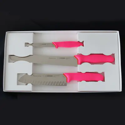 Giesser Sada nožů PrimeLine G 9853 FUNKY PINK (3)
