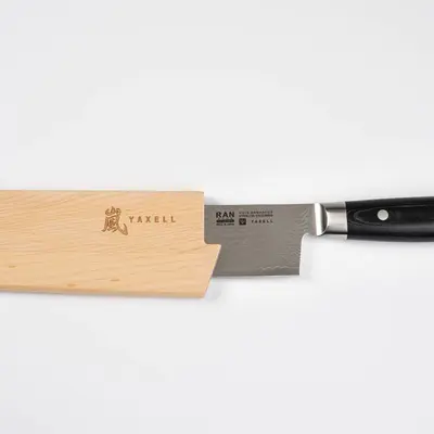 Yaxell Japan Pouzdro dřevěné magnetické na Nakiri nůž (3)