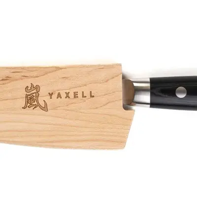 Yaxell Japan Pouzdro dřevěné magnetické na Santoku nůž 125 mm (4)