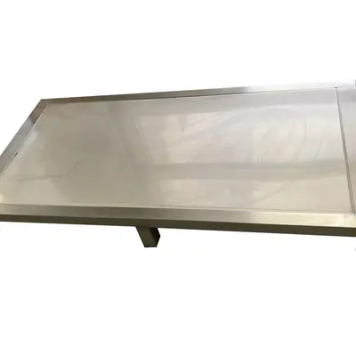 Podstavec nerezový 1200x600x160mm, 6x nožička (2)