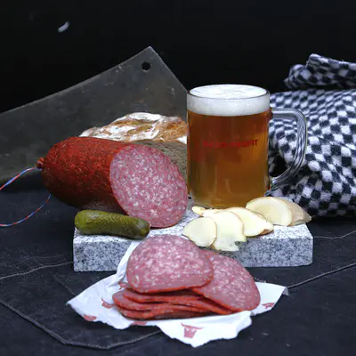 Classic line Pivní salám combi 1 kg (3)