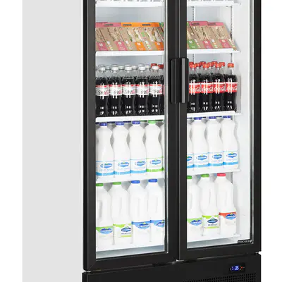 Tefcold Skříň chladicí prosklené dveře FS890H (3)