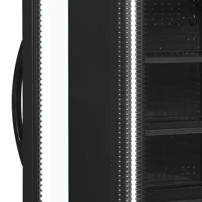 Tefcold Skříň chladicí prosklené dveře CEV425 BLACK L/H (5)