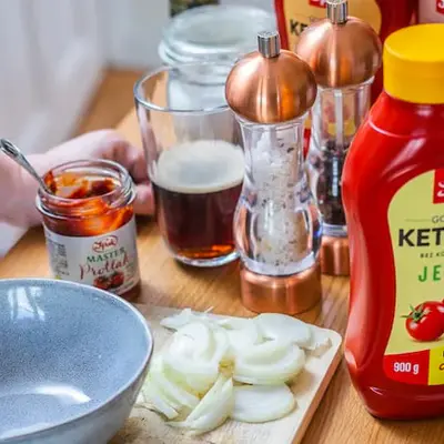 Spak Gourmet ketchup 900g jemný (2)