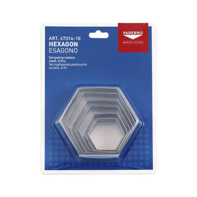 Paderno Vykrajovače hexagon 47314-10 (3)
