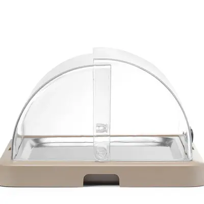 HENDI Rolltop Duo UNIQ, designed by Robert Bronwasser, Béžová, 460x355x(H)220mm (3)