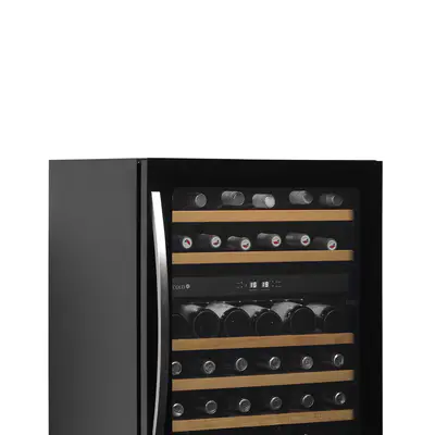 Tefcold Vinotéka černá duální bezrámová TFW200-2F (3)