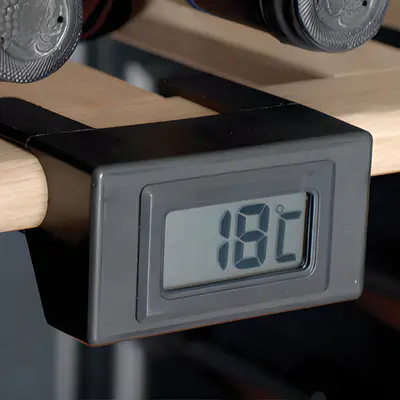 Tefcold Skříň chladicí vhodná pro chlazení vína WFG 185 černá (3)