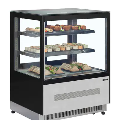 Tefcold Vitrína chadicí cukrářská černá LPD 900F (4)