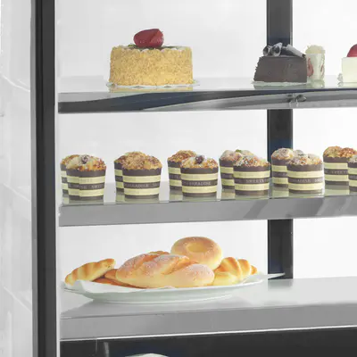 Tefcold Vitrína chadicí cukrářská černá LPD 900F (6)