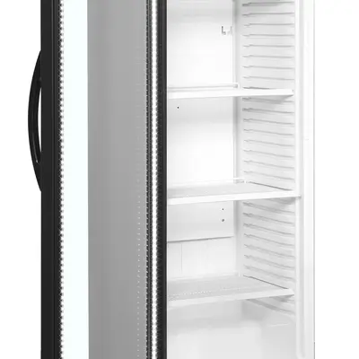 Tefcold Skříň chladicí prosklené dveře CEV425CP 2 LED L/H (2)