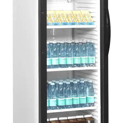 Tefcold Skříň chladicí prosklené dveře CEV425CP 2 LED L/H (3)