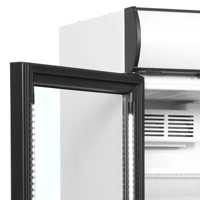 Tefcold Skříň chladicí prosklené dveře CEV425CP 2 LED L/H (4)