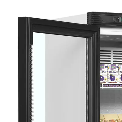 Tefcold Skříň chladicí prosklené dveře CEV425 1 LED L/H (5)
