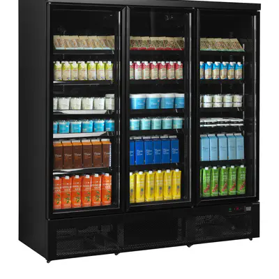Tefcold Skříň chladicí  prosklené dveře Atom Maxi C3DBB (5)