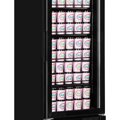 Tefcold Skříň mrazicí prosklené dveře LGF2500B (6)