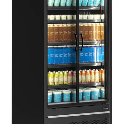 Tefcold Vitrína chladicí přístěnná kř. dveře MDCA 937 H8B (6)