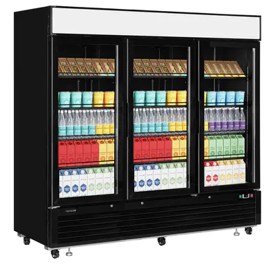 Tefcold Skříň chadicí prosklené dveře LGC7500B (6)