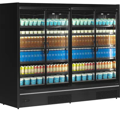 Tefcold Vitrína chladicí přístěnná kř. dveře MDCA 2500 HB (6)