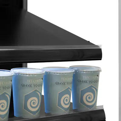 Tefcold Vitrína chladicí přístěnná kř. dveře PC1870B (2)