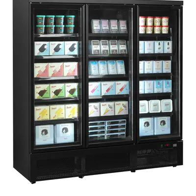 Tefcold Skříň mrazicí prosklené dveře Atom Maxi F3DBB (5)
