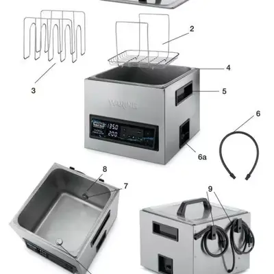 WARING COMMERCIAL Sous Vide systém 16l (2)