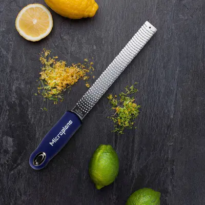 Microplane Struhadlo Zester jemné, POP, modrá rukojeť (2)