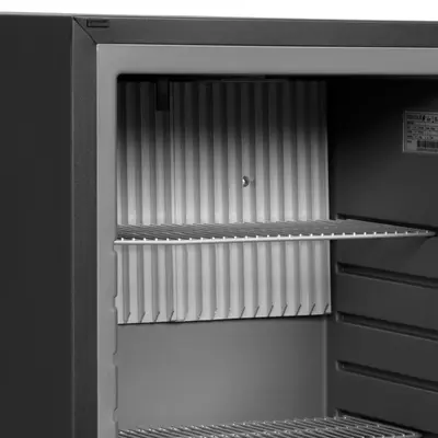 Tefcold Minibar plné dveře, černé opláštění TM 42 (4)