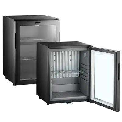 Tefcold Minibar prosklené dveře, černá TM44G-1 (4)