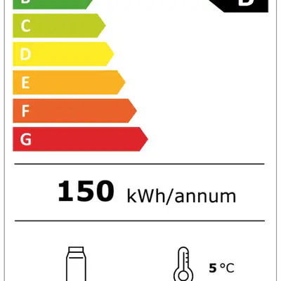 LIEBHERR Skříň chladicí volně stojící podpultová MRTve 1501, bílá (3)