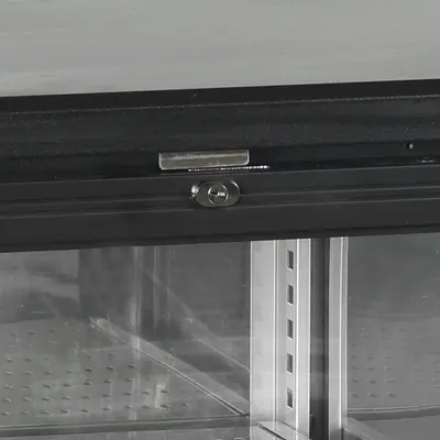 Tefcold Minibar, prosklené křídlové dveře CBC 210 G (2)