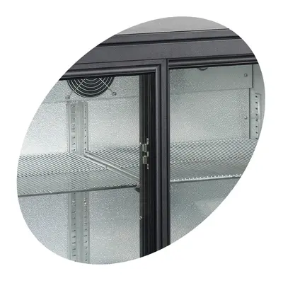 Tefcold Minibar, prosklené posuvné dveře BA 30 S-3 (5)