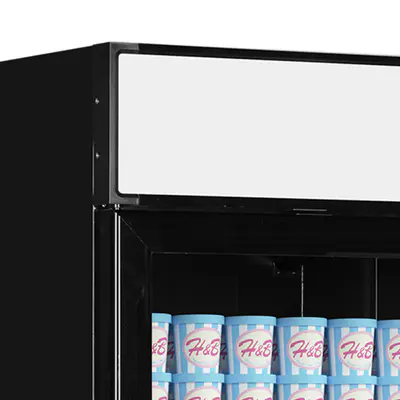 Tefcold Skříň mrazicí prosklené dveře LGF7500B (5)