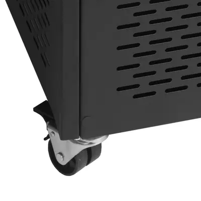 Tefcold Vitrína černá chladicí / mrazicí s přepínáním UHD 201 Black (3)