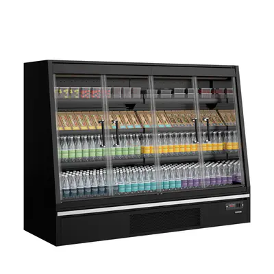 Tefcold Vitrína chladicí přístěnná, kř. dveře Galaxy+ GPL20FGD Black (4)