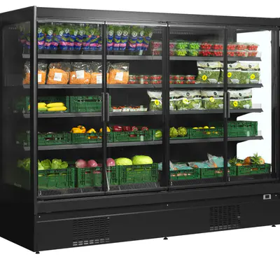 Tefcold Vitrína chladicí  přístěnná, kř. dveře EXTRA 2500 CD (3)
