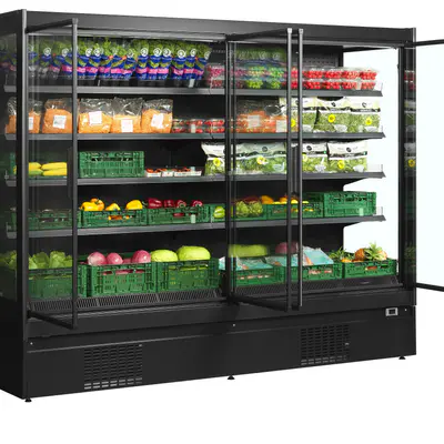 Tefcold Vitrína chladicí  přístěnná, kř. dveře EXTRA 2500 CD (6)
