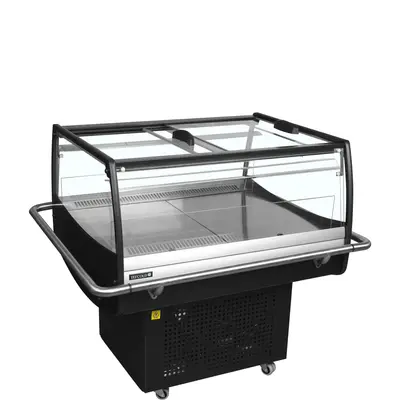 Tefcold Vitrína chladicí  samoobslužná, černá PDC90SL-2 (3)