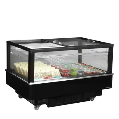 Tefcold Vitrína chladicí/mrazicí  samoobslužná, ventilovaná EIB-D1015-B1 (3)