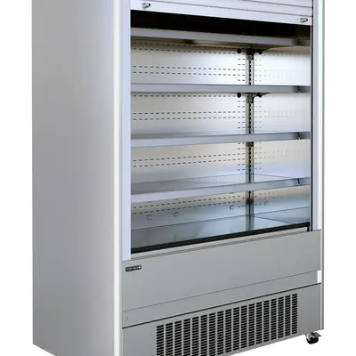 Tefcold Vitrína nerezová přístěnná  MCX 130 M (3)