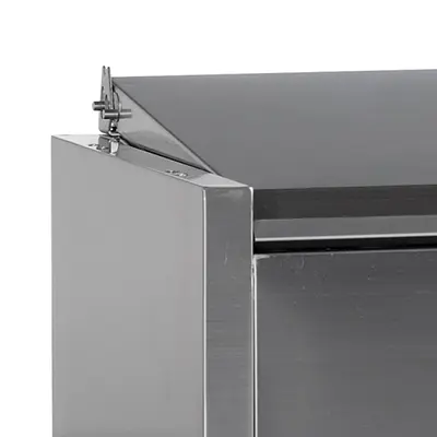 Tefcold Nástavba stolní chladicí  GVC33-160 S/S (2)