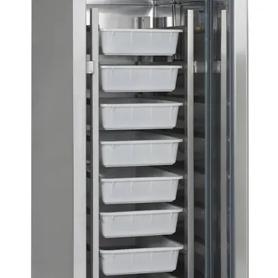 Tefcold Skříň chladicí plné dveře na ryby RKS 600 (3)