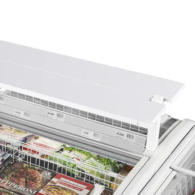 Tefcold Ostrov mrazicí, antracit TWIN 220A-F (2)
