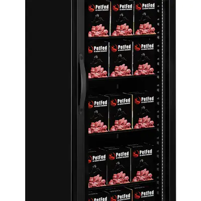 Tefcold Skříň mrazicí  prosklené dveře UF400VGB (3)