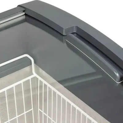 Tefcold Mraznička pultová  prosklené oblé víko FOCUS 151 (3)