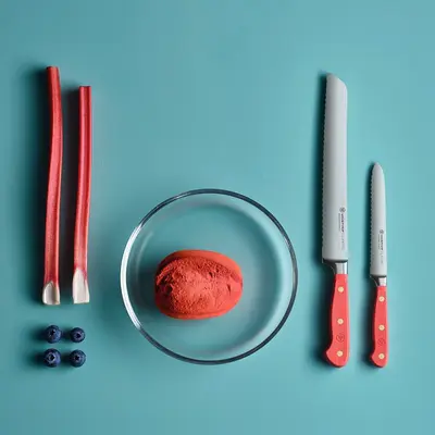 Wüsthof Nůž na uzeniny s vlnkovaným ostřím, Coral Peach, 14 cm CLASSIC COLOUR (3)