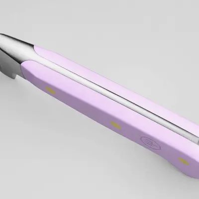 Wüsthof Nůž Santoku s dutými výbrusy, Purple Yam, 17 cm CLASSIC COLOUR (2)